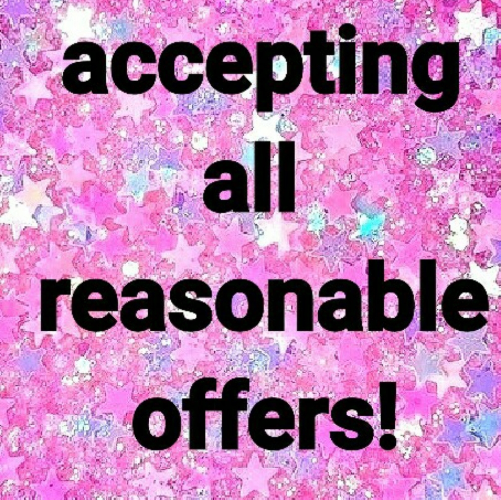 Hey loves!!! I do accept offers!!!